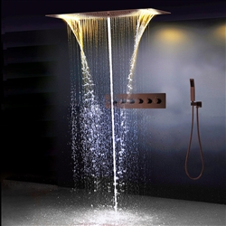 Aquarius Diverter Rain Complete Shower System